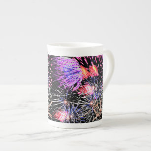 Fireworks Display Bone China Mug