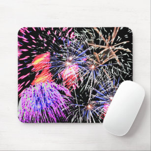 Fireworks Display Mouse Pad