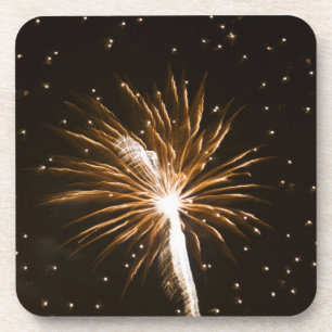 Fireworks display on Savannah River Coaster