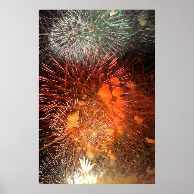 Fireworks Display Poster (Front)