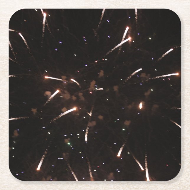 Fireworks Drink Coaster (Front)