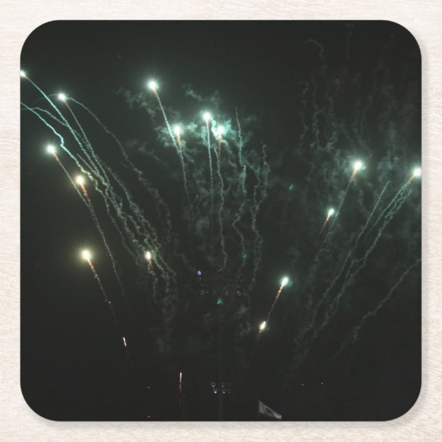 Fireworks Drink Coaster (Front)