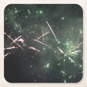 Fireworks Drink Coasters