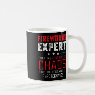 Fireworks Expert Shirt Men Boys Funny 4th Of July Coffee Mug