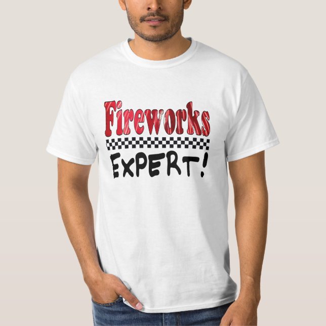 Fireworks Expert T-shirt (Front)
