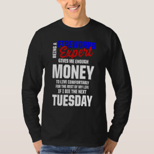 Fireworks Expert Technician July 4th 6 T-Shirt