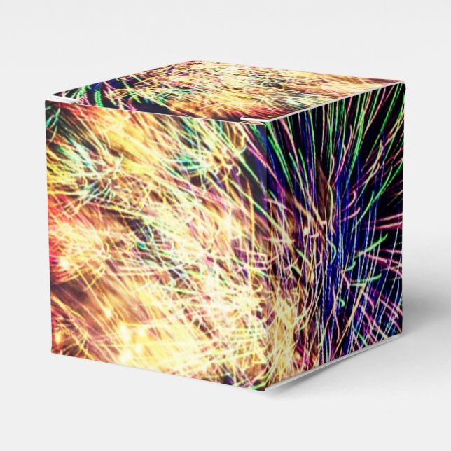 Fireworks Favour Box (Front Side)