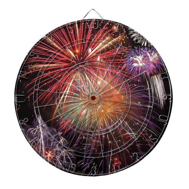 Fireworks Finale Dartboard (Front)