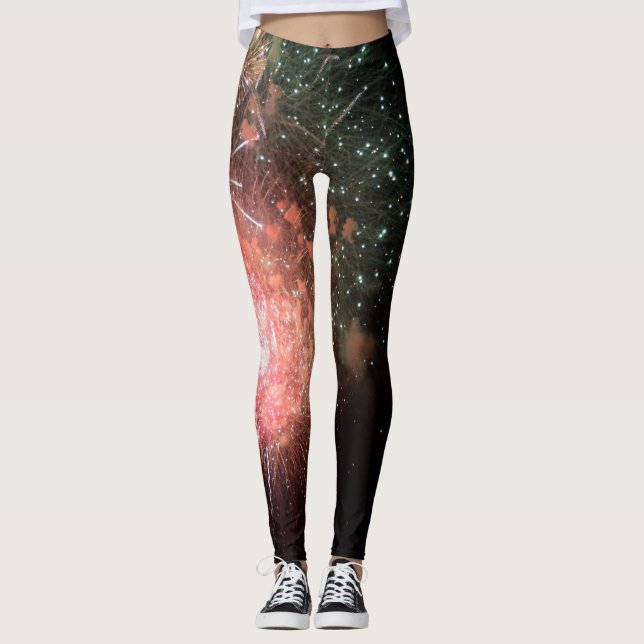 Fireworks Finale Leggings (Front)
