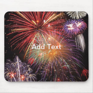 Fireworks Finale Mouse Pad