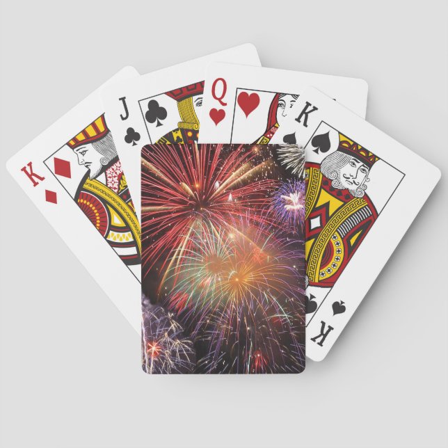 Fireworks Finale Playing Cards (Back)