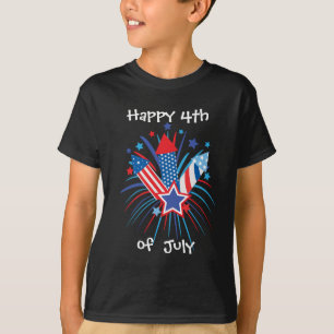 Fireworks for July 4th Kid's  T-Shirt