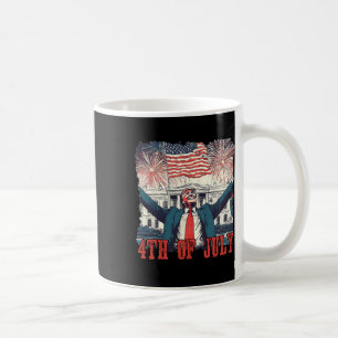 Fireworks Funny Trump Patriotic American Happy 4th Coffee Mug