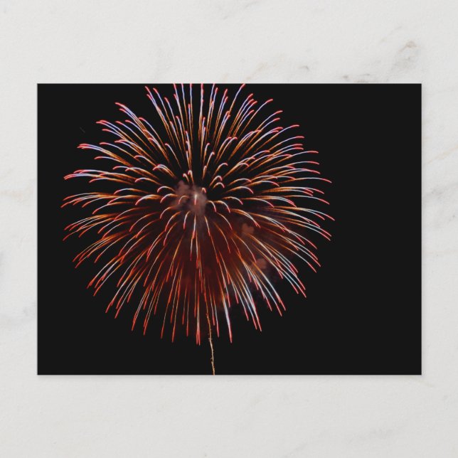 Fireworks (hanabi) postcard (Front)