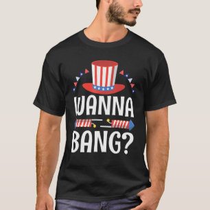 Fireworks Happy 4th Of July Day To Me You America  T-Shirt