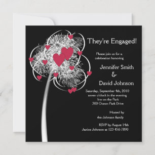 Fireworks & Hearts Tree Engagement Announcement