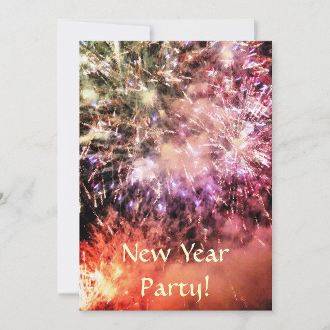 FIREWORKS HOLIDAY CARD (Front)