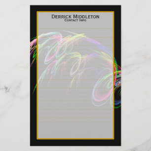 Fireworks I Fine Lined Stationery