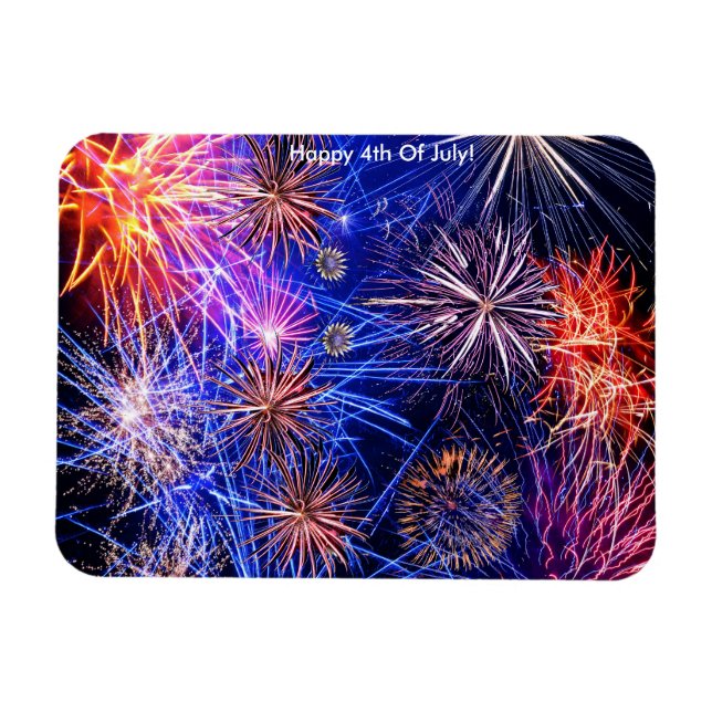 Fireworks image for Photo Magnet (Horizontal)