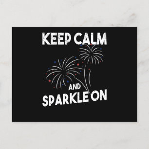 Fireworks Independence Day 4th Of July Postcard