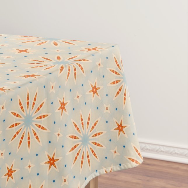 Fireworks-Inspired Pattern - Tablecloth (In Situ)