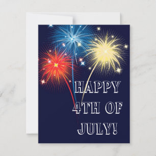 Fireworks Invitation