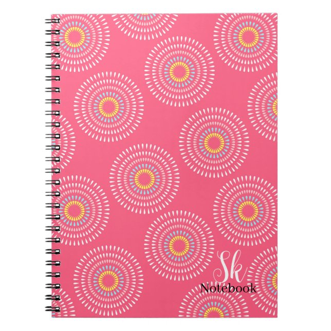 Fireworks Japanese Cherry Notebook (Front)