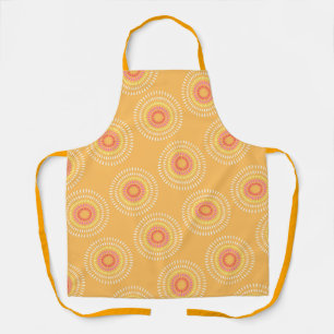 Fireworks Japanese Mustard Apron