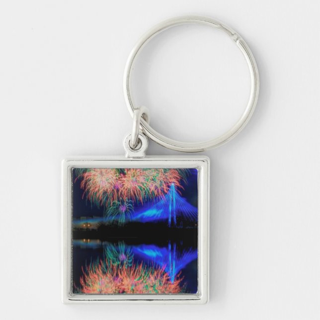 Fireworks Key Ring (Front)