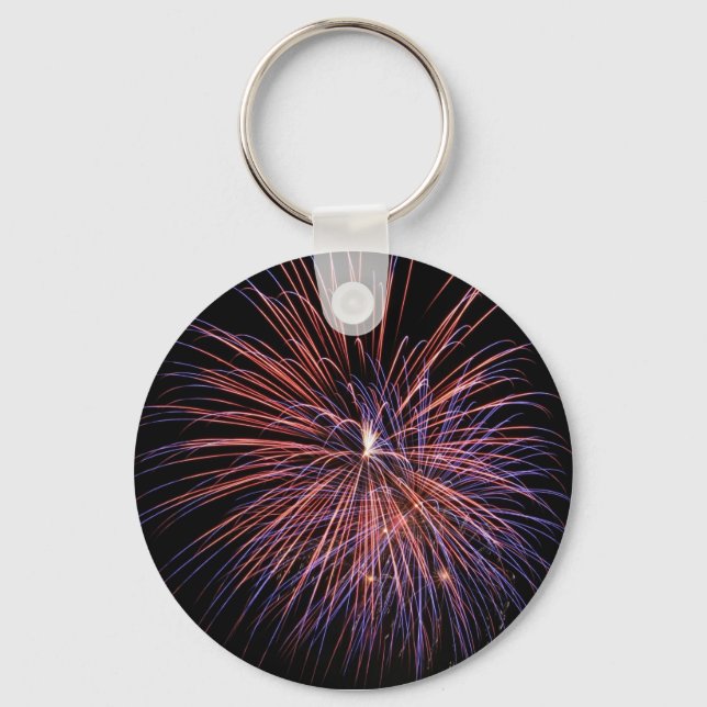 Fireworks Keychain (Front)
