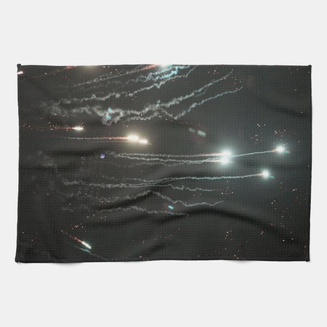Fireworks Kitchen Towel (Horizontal)