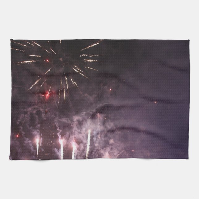 Fireworks Kitchen Towel (Horizontal)