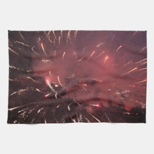 Fireworks Kitchen Towel
