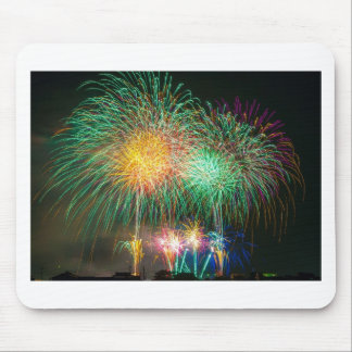 Fireworks Light Japan Festival Mouse Pad