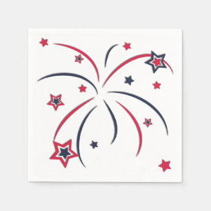 Fireworks Napkin