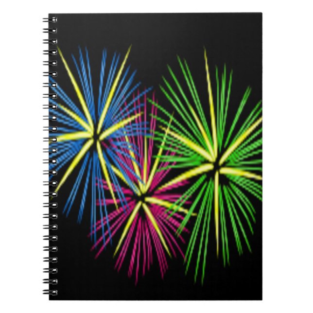 FIREWORKS NOTEBOOK (Front)