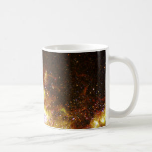 Fireworks of Star Formation Light Up Galaxy NGC 42 Coffee Mug