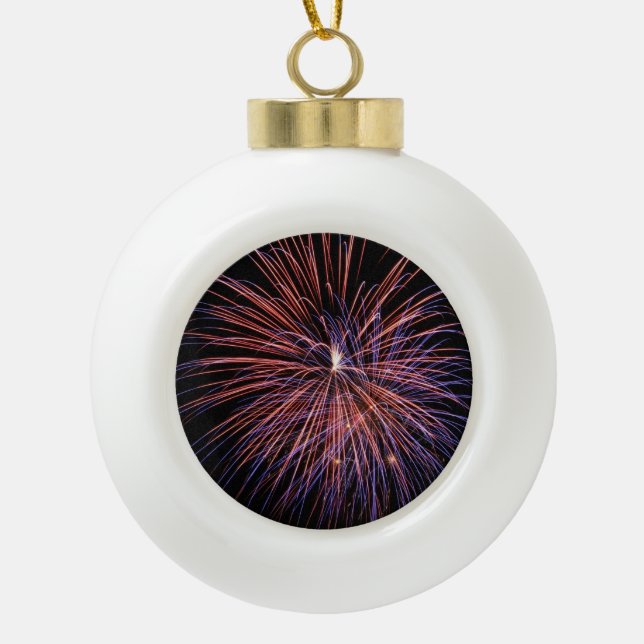 Fireworks Ornament (Front)