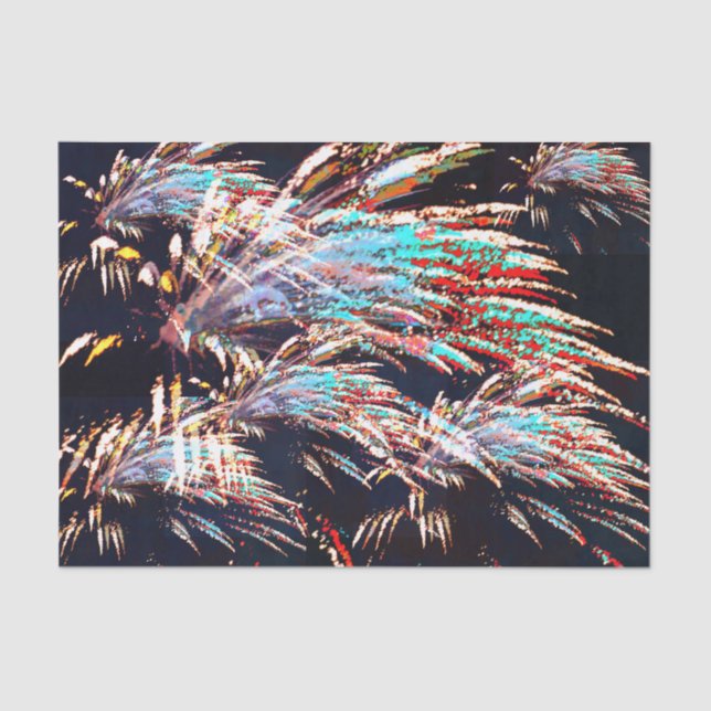 Fireworks over Mt. Olivet Tissue Paper (Front)
