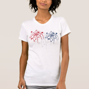 Fireworks Patriotic 4th of July Shirts