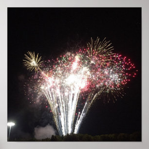 Fireworks Photo Poster