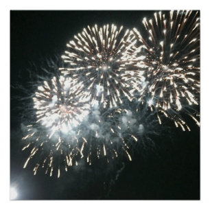 Fireworks Photo Poster