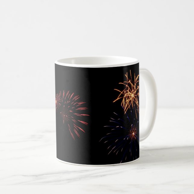 Fireworks Photography Coffee Mug  (Front Right)