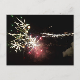 Fireworks postcard