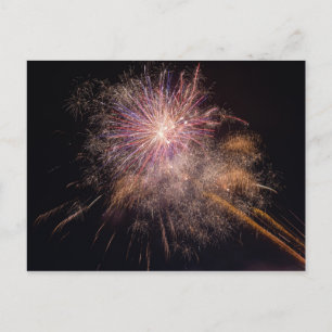 Fireworks postcard
