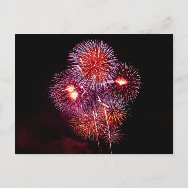 Fireworks Postcard (Front)