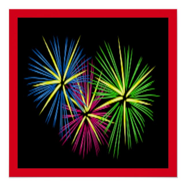 FIREWORKS POSTER (Front)