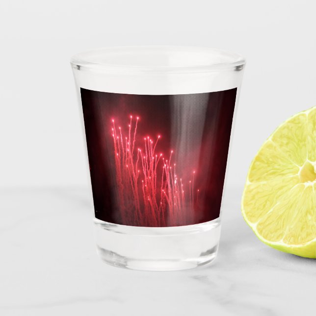Fireworks Shot Glass (Front)