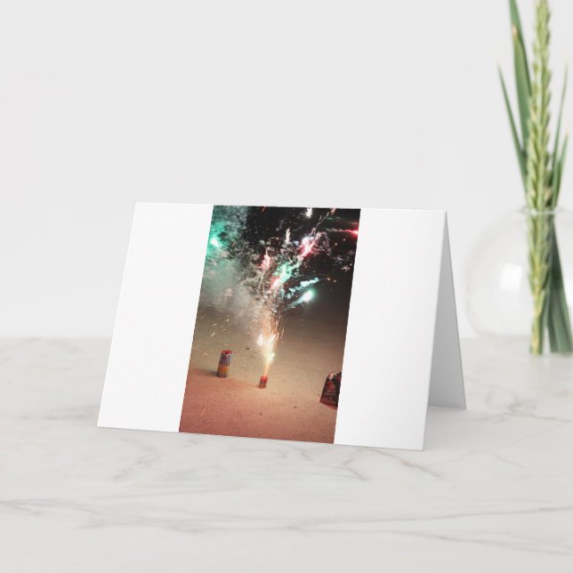 Fireworks Show Card (Front)