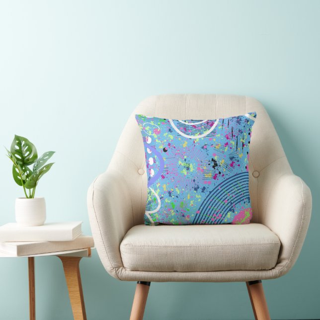 Fireworks Show  Cushion (Chair)